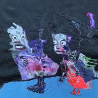 Les espiègles #1 Les espiègles #1, Priscille Deborah, artiste plasticienne expressionniste sensualiste