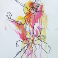 Sol #4, Priscille Deborah, artiste plasticienne expressionniste sensualiste