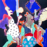 Le jardin des délices Le jardin des délices, Priscille Deborah, artiste plasticienne expressionniste sensualiste
