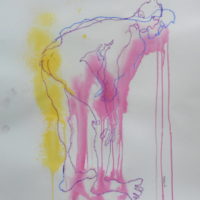 Rose #2 Rose #2, Priscille Deborah, artiste plasticienne expressionniste sensualiste