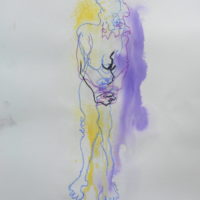 Rose #3 Rose #3, Priscille Deborah, artiste plasticienne expressionniste sensualiste