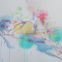 Rose #5 Rose #5, Priscille Deborah, artiste plasticienne expressionniste sensualiste