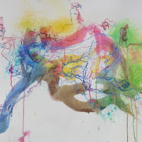 Rose #6 Rose #6, Priscille Deborah, artiste plasticienne expressionniste sensualiste