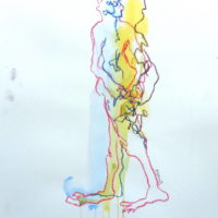 Rose #10 Rose #10, Priscille Deborah, artiste plasticienne expressionniste sensualiste