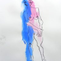 Rose #12 Rose #12, Priscille Deborah, artiste plasticienne expressionniste sensualiste