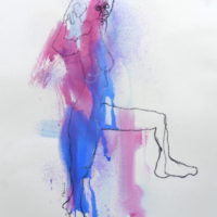 Rose #15 Rose #15, Priscille Deborah, artiste plasticienne expressionniste sensualiste