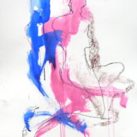 Exubérante #1, Priscille Deborah, artiste plasticienne expressionniste sensualiste