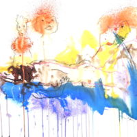 Exubérante #9 Priscille Deborah, artiste plasticienne expressionniste sensualiste