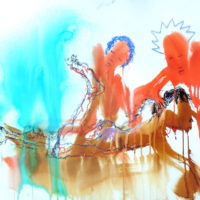 Hypnotique #3 Hypnotique #3, Priscille Deborah, artiste plasticienne expressionniste sensualiste