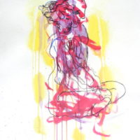 Insolente #1, Priscille Deborah, artiste plasticienne expressionniste sensualiste