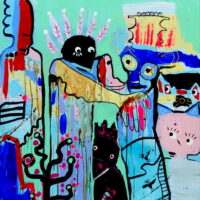 Voodoo song #2 Voodoo song #2, Priscille Deborah, artiste plasticienne expressionniste sensualiste