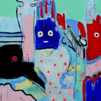 Voodoo song #1 Voodoo song #1, Priscille Deborah, artiste plasticienne expressionniste sensualiste