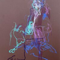 Délinquante #1 Délinquante #1, Priscille Deborah, artiste plasticienne expressionniste sensualiste