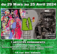 Galerie 23 (Lons-Le-Saunier, 29 mars-25 avril 2024)